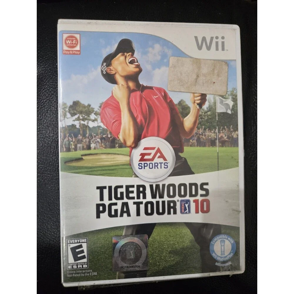 Tiger Woods PGA Tour 10 (Nintendo Wii, 2009) CIB Tested And Works